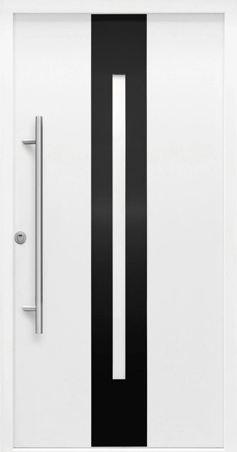 Splendoor Sicherheits-Haustür ThermoSpace Prime Dublin RC2 in Weiß mit Glaseinsatz, B/H: 110 x 210 cm - Bild 1