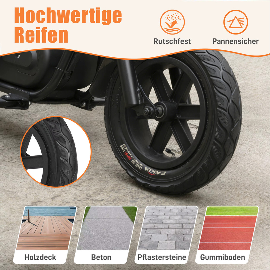 Sinaopus Elektro-Motorrad, Kinder Dirt Bike, ab 4 Jahren - Bild 6