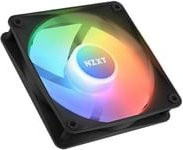 NZXT F120 RGB Core Single Gehäuselüfter, Schwarz, B/T/H: 12 x 12 x 2,6 cm, Multicolour - Bild 1