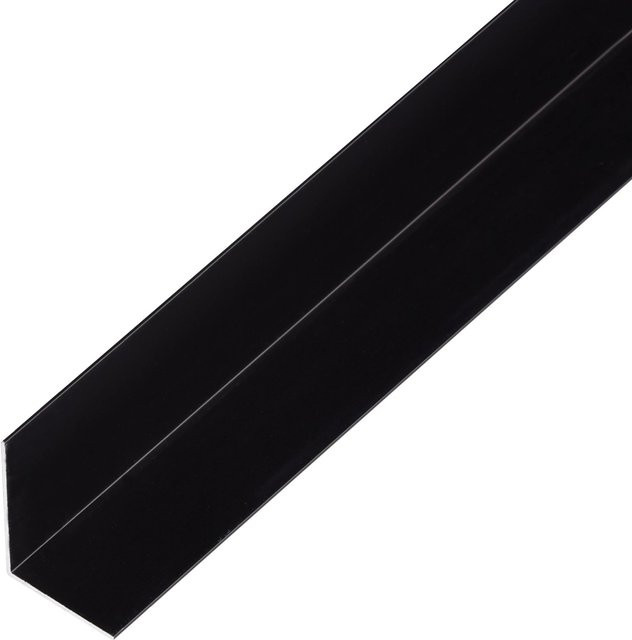 GAH Alberts Winkelprofil Aluminium Schwarz anodisiert B/H: 30 x 30 mm, Länge: 2000 mm - Bild 1