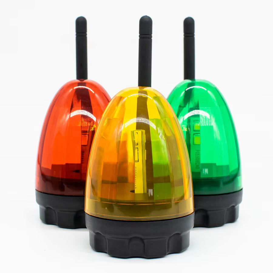 Scimagic-RC LED Signal Warnleuchte für Außenbereich mit Wandhalterung, Grün, 12V-265V - Bild 5