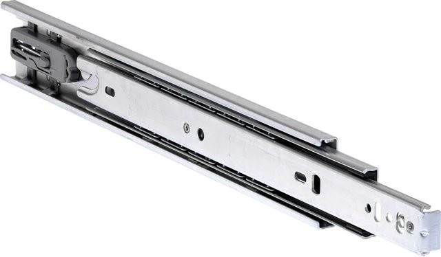 Accuride Kugelkäfigführung Dz3832-Sc Vollauszug mit Softclose, Farbe: Silber, Länge: 500 mm - Bild 1