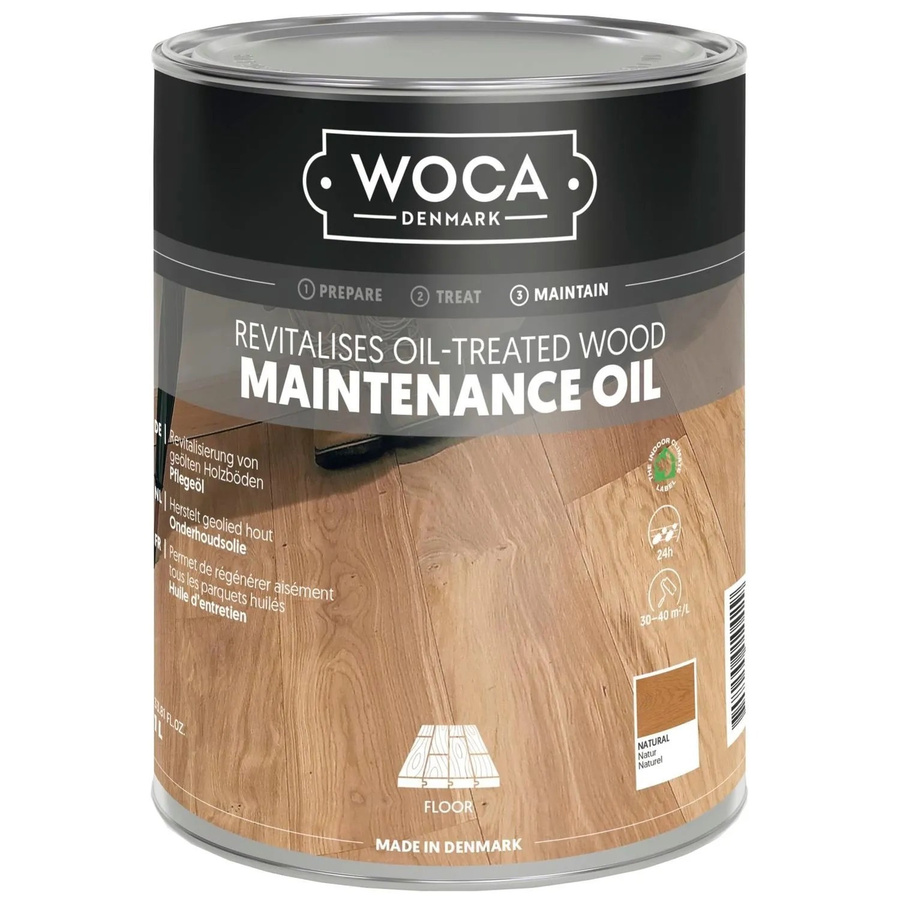 Woca Pflegeöl für Holzböden in Natur, 2,5 l - Bild 2