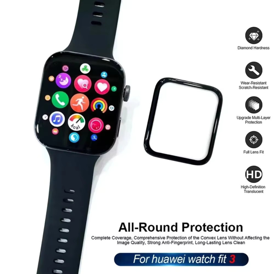 XTargo Displayschutzfolie für Huawei Watch Fit 3, Glas, transparent - Bild 5