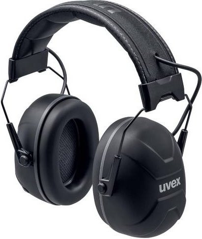 uvex aXess one Kapsel-Gehörschutz Bluetooth in Schwarz und Grau mit 31 dB Dämpfung - Bild 2