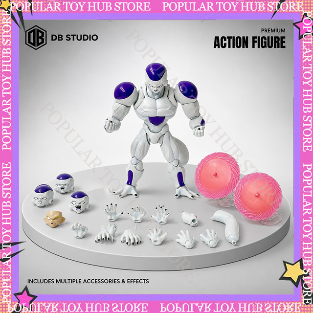 Bandai Dragon Ball Frieza Actionfigur, Premium PVC-Modell, Mehrfarbig - Bild 1