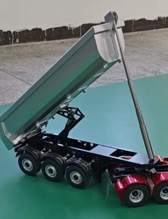 Huina 1509 RC Semi Dump Trailer, Modell, 1:18, ab 8 Jahren - Bild 2