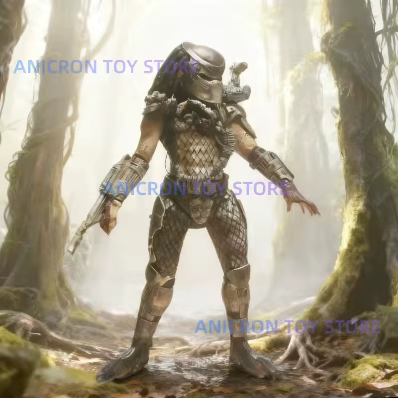 Neca Predator Jungle Series Greyback Predator Canine Lion Mask, Actionfigur - Bild 4