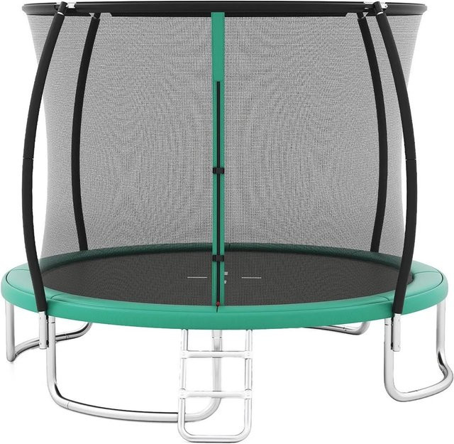 Costway Trampolin Outdoor Ø305 cm mit Metallrahmen Grün ab 3+ Jahre - Bild 1