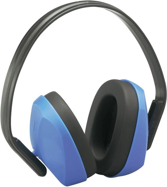 LUX-TOOLS Kapselgehörschutz Blau SNR 24 dB nach EN 352 - Bild 1