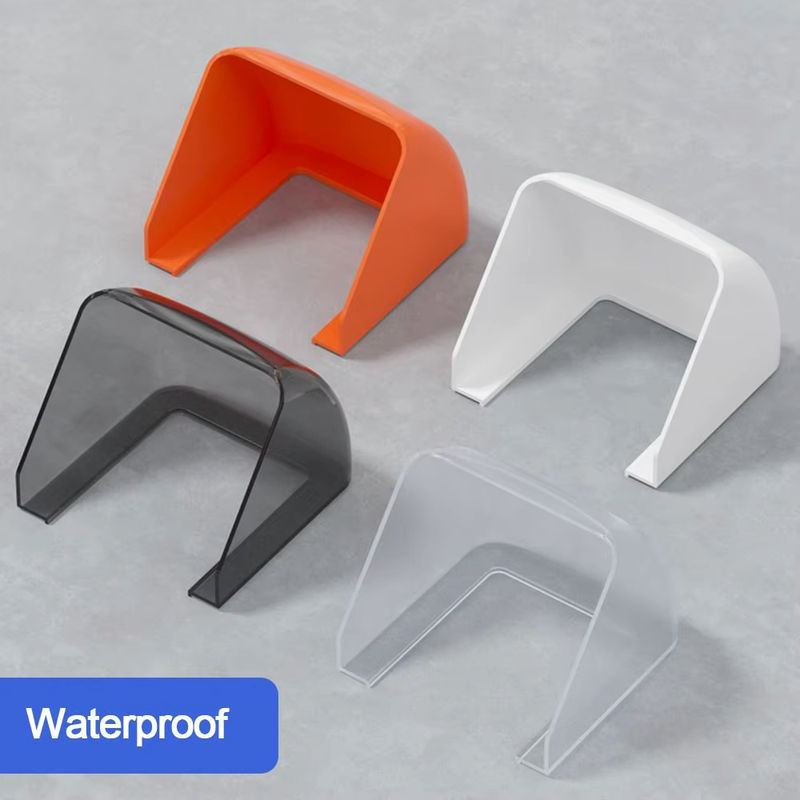 Wasserdichte Box für Außensteckdosen Typ 86, regensichere elektrische Steckerabdeckung in Orange - Bild 2