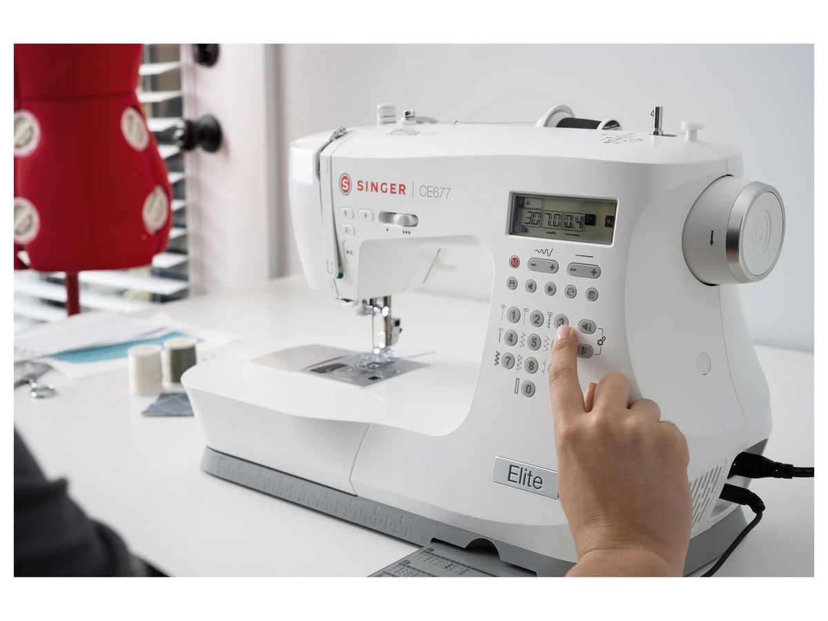 SINGER Computernähmaschine Elite CE677 - Bild 3