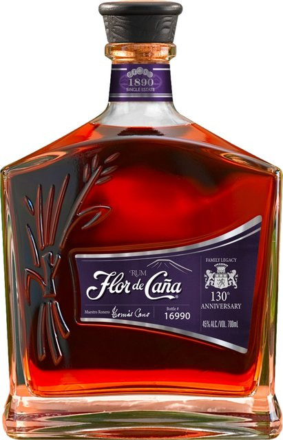 Flor de Caña Rum 130th Anniversary 20 Year, Nicaragua, 45% Vol., 0,7 l - Bild 1