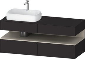 Duravit Waschtischunterschrank Qatego B/T/H: 140 x 55 x 60 cm - Bild 1