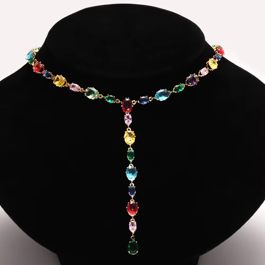 YUYAN Schmuckset, Damen, Zirkonia - Bild 4