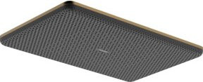 Hansgrohe Kopfbrause Raindance Alive Q in Braun mit Regen- und Nebelstrahl, Wandmontage, B/B/H: 21,4 x 34,3 cm - Bild 1