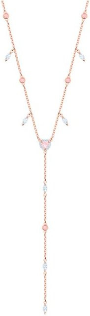 Swarovski Halskette, Roségold, Weiß, Kristall, Damen - Bild 1