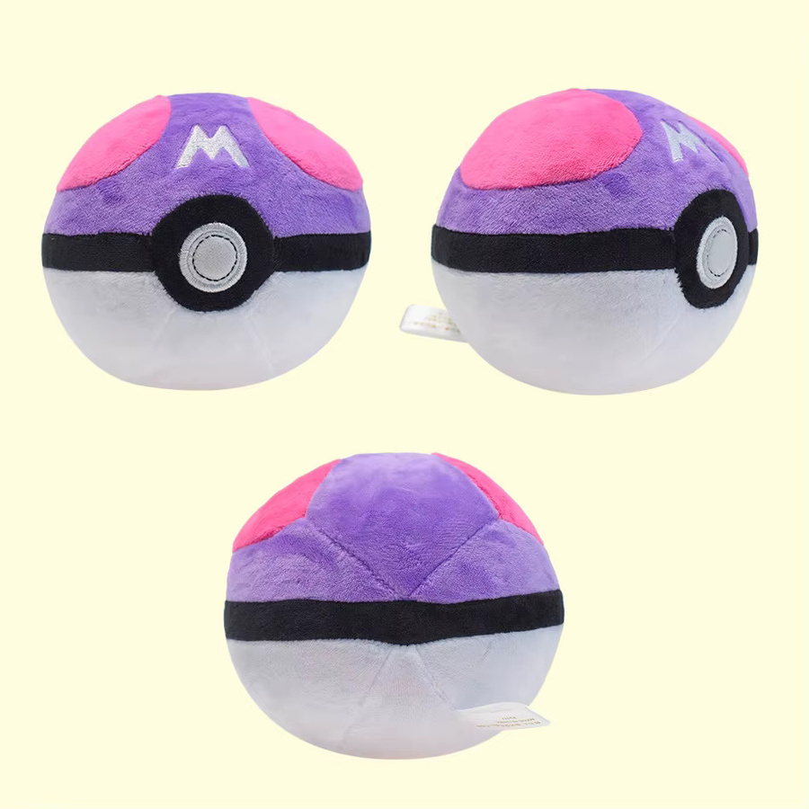 Bandai Pokémon Pokeball Plüschtier, 12cm, Rot, Bunt - Bild 3
