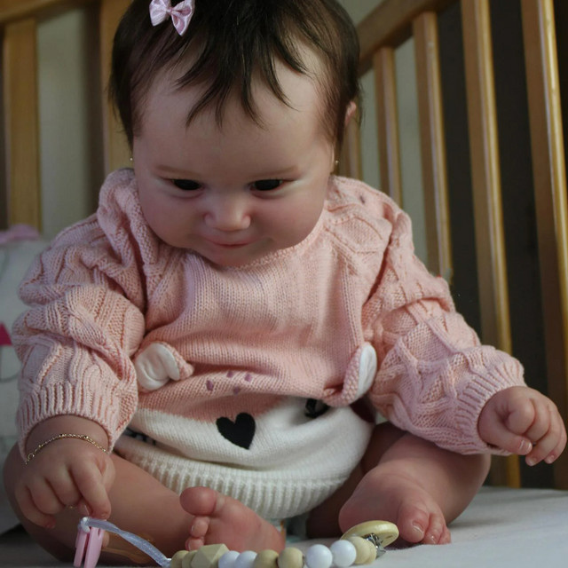 FUSKARMA Prinzessin Maddie Puppe Silikon - Bild 1