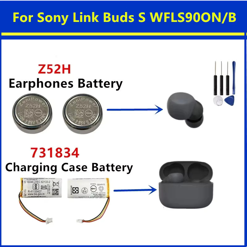 Wiederaufladbarer Akku für Sony LinkBuds S WF-LS900N TWS Ohrhörer-Ladecase inklusive Werkzeug - Bild 2