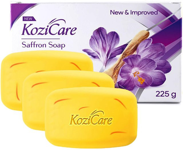 KOZICARE Safranseife, Kojisäure, Gesicht & Körper, Unisex - Bild 1