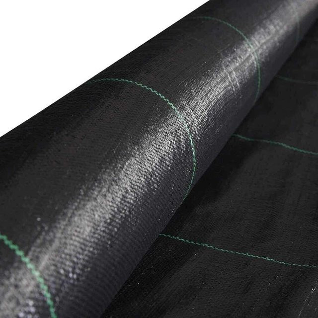 Robuste Unkrautbekämpfungsmatte in Schwarz zur Schädlingsbekämpfung und zum Pflanzenschutz als rutschfeste Außenmatte mit B/T: 60 x 60 cm - Bild 1