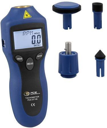 PCE Instruments Drehzahlmessgerät PCE-DT 65 in Blau - Bild 1