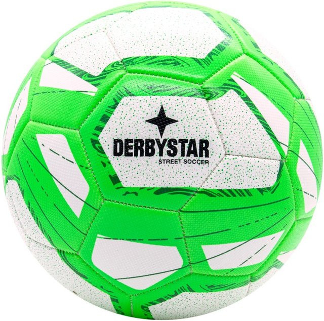 Derbystar Fußball Heimspiel Street Soccer Größe 5 Weiß-Grün - Bild 1