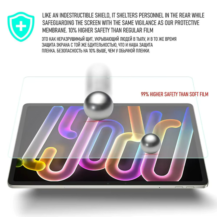 Lenovo Xiaoxin Pad Pro GT Displayschutzfolie aus gehärtetem Glas, transparent - Bild 2