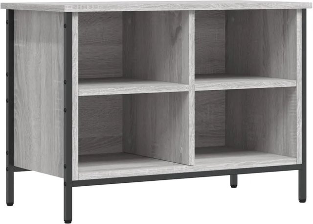 vidaXL Schuhregal Grau Sonoma B/T/H: 69 x 35 x 50 cm aus Holzwerkstoff - Bild 1