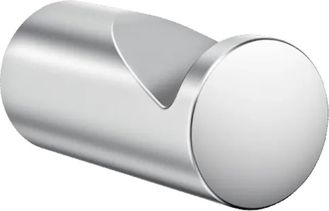 Delabie Wandhaken aus Edelstahl in Silber mit Seidenglanz-Finish - Bild 1