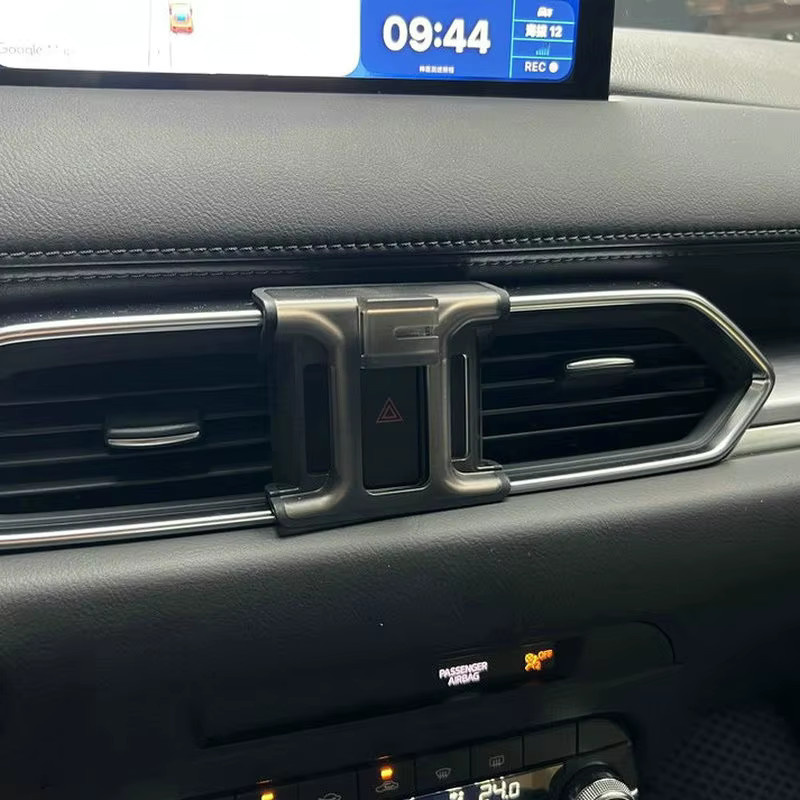 Magnetische Auto-Handyhalterung für Mazda CX-5 und CX-8 (2017-2025), vibrationsfester Handyhalter in Schwarz - Bild 2