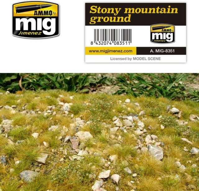 AMMO by MIG Jimenez Stony Mountain Ground, Natur, Bunt / Mehrfarbig - Bild 1