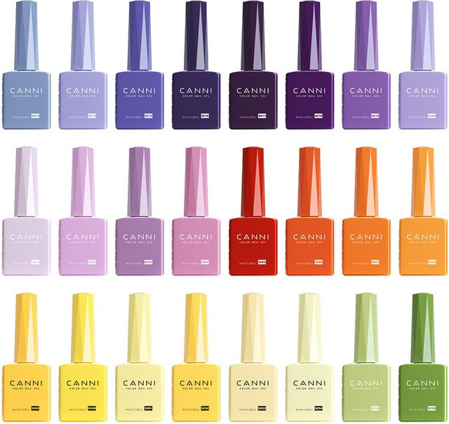 CANNI Gel-Nagellack, 9 ml, glänzend, HEMA-frei, TPO-frei - Bild 1