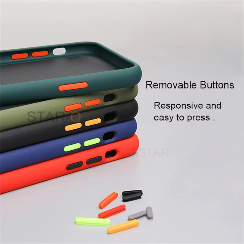 Stoßfeste Matte Hard Case Silikon-Rückseite für Samsung Galaxy S25 S24 S23 S22 S21 S20 Ultra Fe Plus 5G in Blau - Bild 4