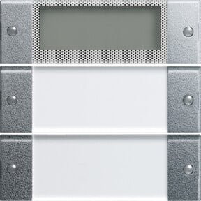 Gira Wippenset 2-fach in Silber aus Metall - Bild 1