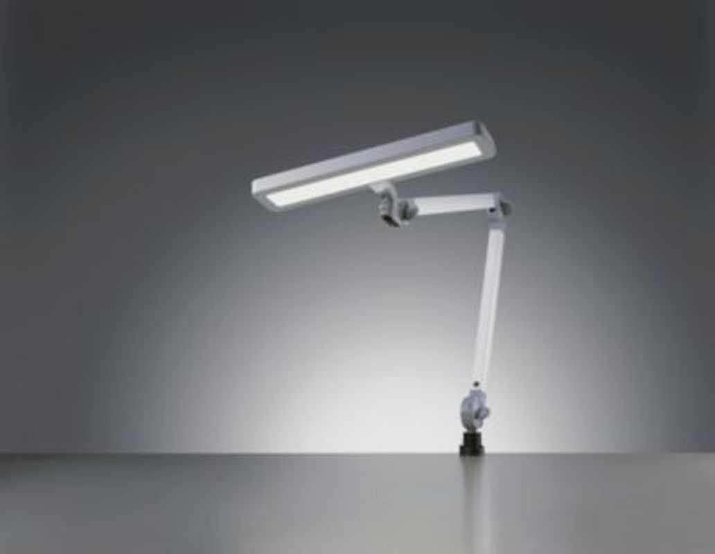 Waldmann LED-Gestängeleuchte ALD, Arbeitsleuchte für Büro, 16 W, 1250 lm, 5000 K, staubgrau - Bild 2