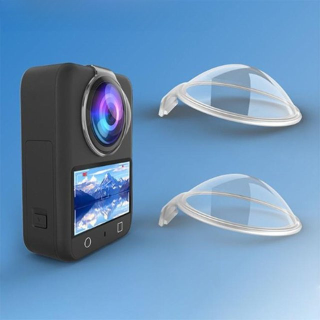 DJI Osmo 360 Kamera Objektivschutz Transparent Drehbare Wasserdichte Objektivkappe aus PC Anti Scratch Zubehör - Bild 1
