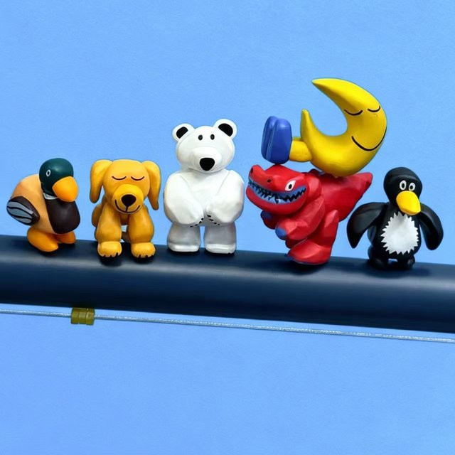 Re-ment Daisuke Kondo Kunst Tierfiguren, Actionfigur, Eisbär, Dinosaurier - Bild 1