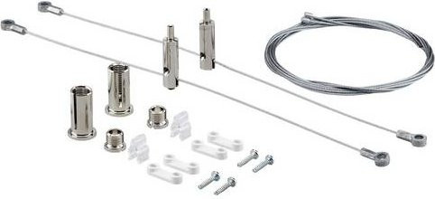 Philips Seilabhängung SP340Z SW2T L1500 Montagezubehör aus Metall in Silber - Bild 1