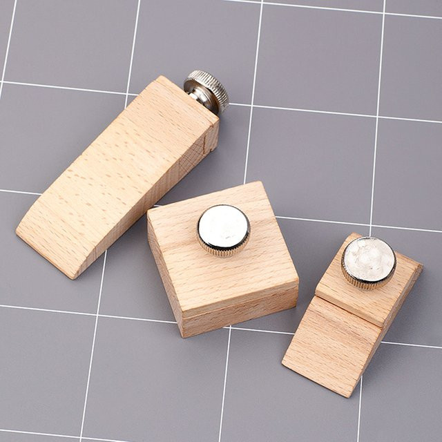 Schleifblock für Leder und Holz zum Polieren von Kanten und DIY-Handwerksprojekten - Bild 1