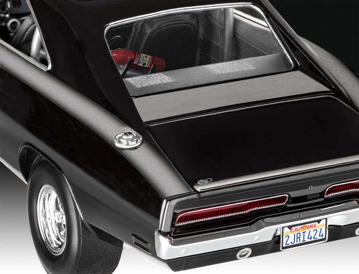 Revell Fast & Furious Dominics 1970 Dodge Charger Modellauto 1:24 ab 13 Jahren - Bild 6