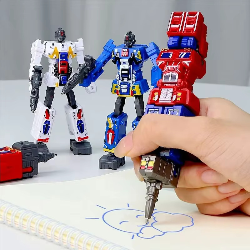 Hasbro Transformers Verformbarer Kugelschreiber als Transformations-Roboter-Actionfigur in Multicolour - Bild 2