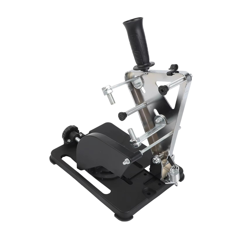 VIBRATITE Winkelschleifer-Ständer in Schwarz für 100/125 mm Typ mit verstellbarer Basis zur Unterstützung bei der Holzbearbeitung - Bild 2