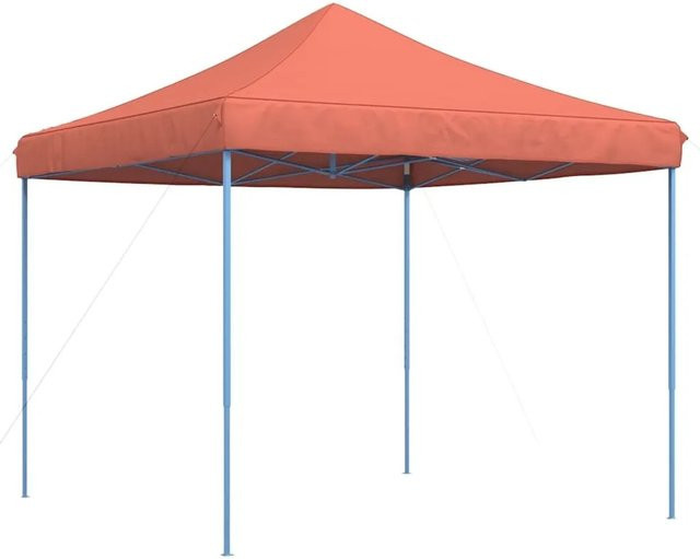 vidaXL Partyzelt Pop-Up Faltbar Terrakotta B/T/H: 292 x 292 x 315 cm - Bild 1