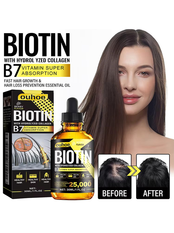 OUHOE Haaröl mit Kollagen, 30 ml, Unisex - Bild 7