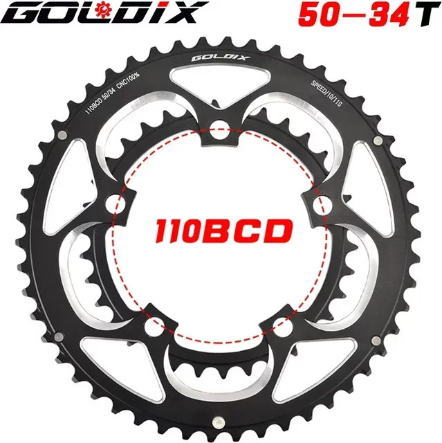 GOLDIX Kinderfahrrad für 3-Loch-Kettenblatt, Kinder-Klapprad, Rennrad Cr - Bild 1