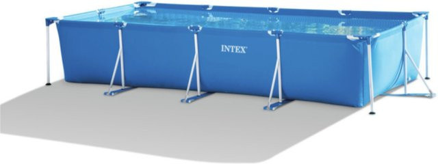 Intex Frame Swimming Pool Set Serie Family V, blau, B/H/T: 450 x 84 x 220 cm, inklusive Kartuschenfilteranlage - Bild 1