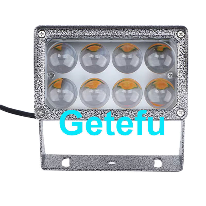 Getefu LED Wandfluter Außenbeleuchtung Weiß wasserdicht mit schmalem Strahl für den Garten - Bild 5