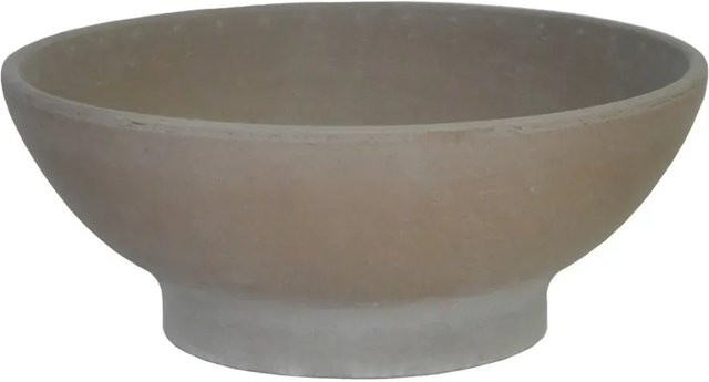 Pflanzschale Wave in Basalt Braun Durchmesser: 26 cm - Bild 1